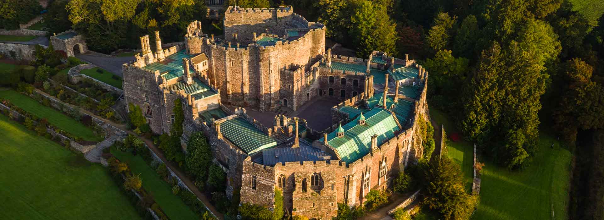 Berkeley Castle Top View