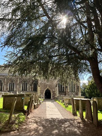 Path to St Mary the Virgin's Church