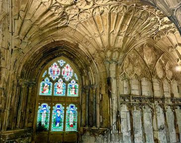 Inside of Gloucester Cathedral